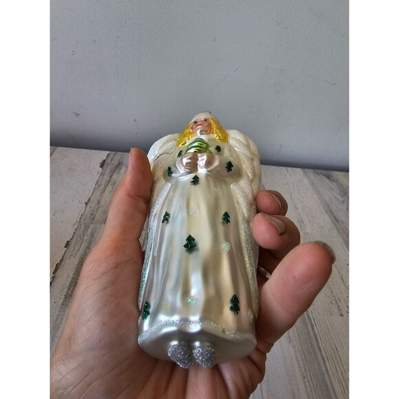 Patricia breen noel Angel cherub tree ornament glitter Xmas tree - Picture 9 of 9